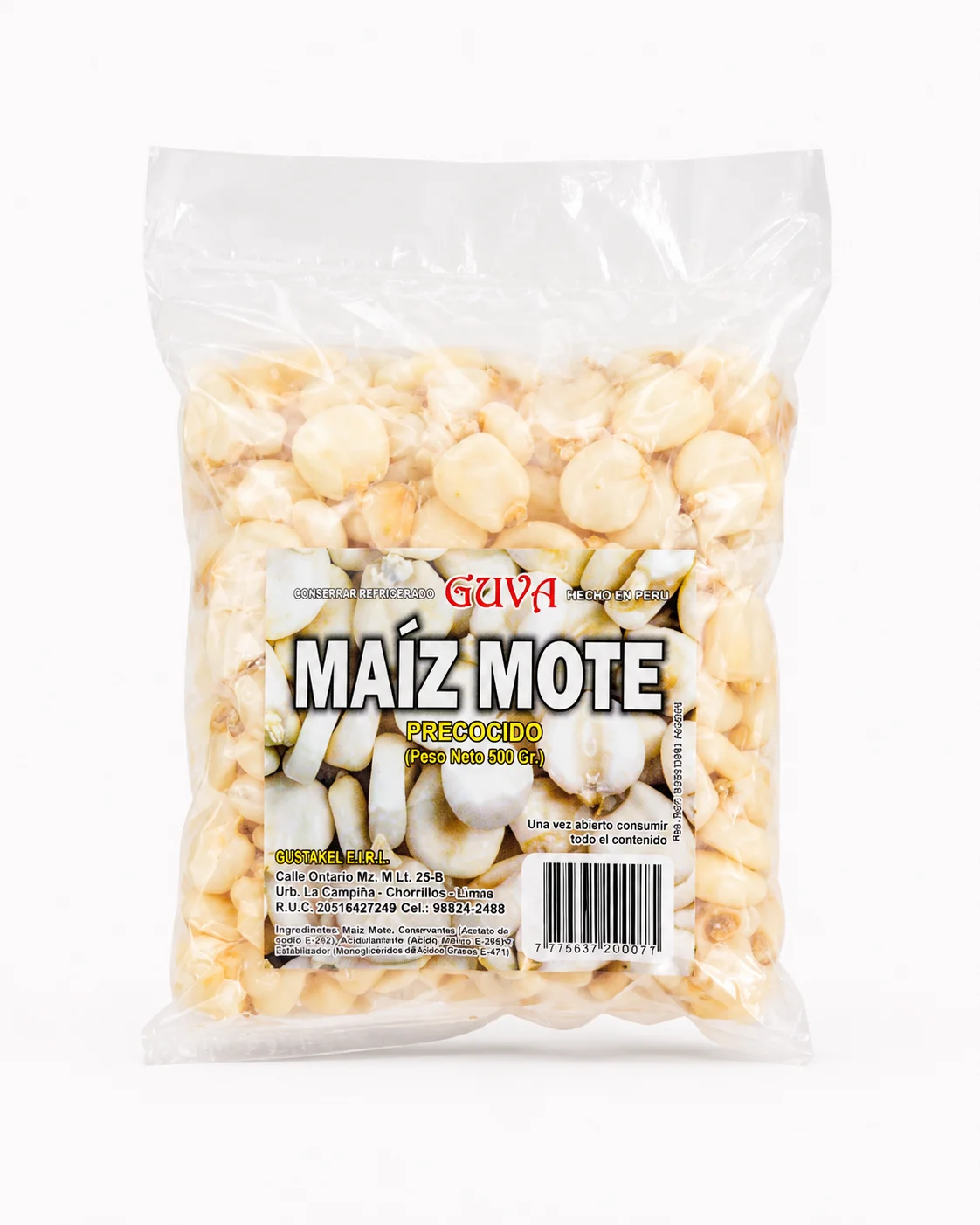 Maíz Mote